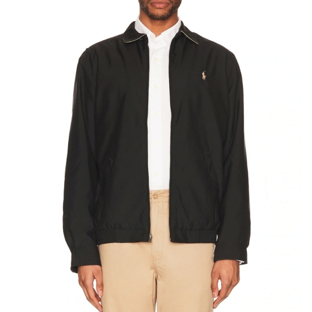 Polo ralph lauren men Harrington jacket black XLT